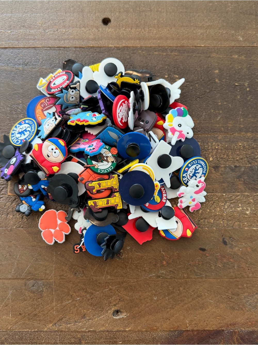Crocs Charms Assortment - Colorful Decorative Clogs Accessories - 10 pieces